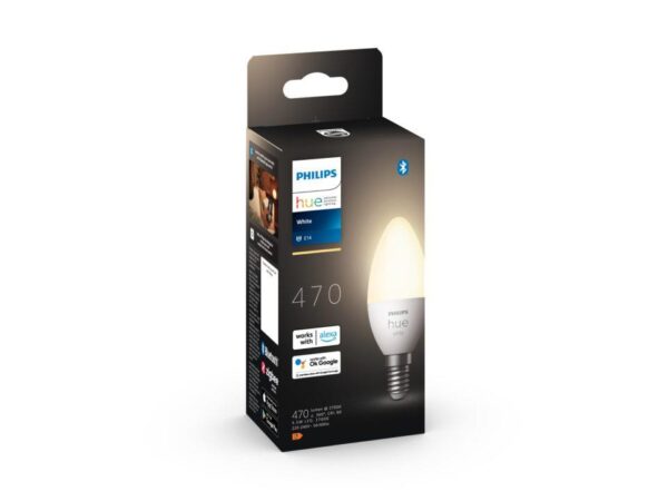 Smart Light Bulb|PHILIPS|Power consumption 5.5 Watts|Luminous flux 470 Lumen|2700 K|220-240V|Bluetooth/ZigBee|929003021101 - Image 2