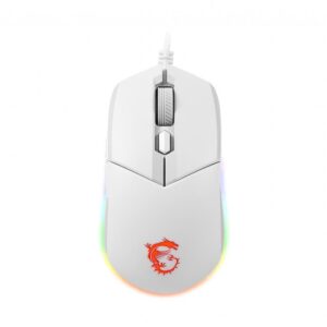 MOUSE USB OPTICAL GAMING/CLUTCH GM11 WHITE MSI