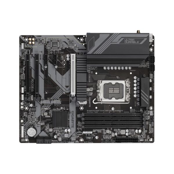 Mainboard|GIGABYTE|Intel Z790|LGA1700|ATX|Memory DDR5|Memory slots 4|2xPCI-Express 3.0 1x|1xPCI-Express 3.0 16x|1xPCI-Express 4.0 16x|1xPCI-Express 5.0 16x|3xM.2|1xHDMI|1xDisplayPort|2xUSB 2.0|5xUSB 3.2|1xUSB-C|1xPS/2|1xRJ45|3xAudio port|Z790DAX - Image 4
