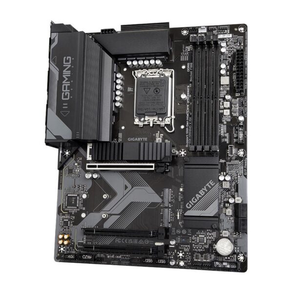 Mainboard|GIGABYTE|Intel B760 Express|LGA1700|ATX|Memory DDR5|Memory slots 4|2xPCI-Express 3.0 16x|1xPCI-Express 4.0 16x|3xM.2|1xHDMI|1xDisplayPort|5xUSB 2.0|2xUSB 3.2|1xUSB-C|1xRJ45|6xAudio port|B760GAMINGXAX1.2 - Image 2