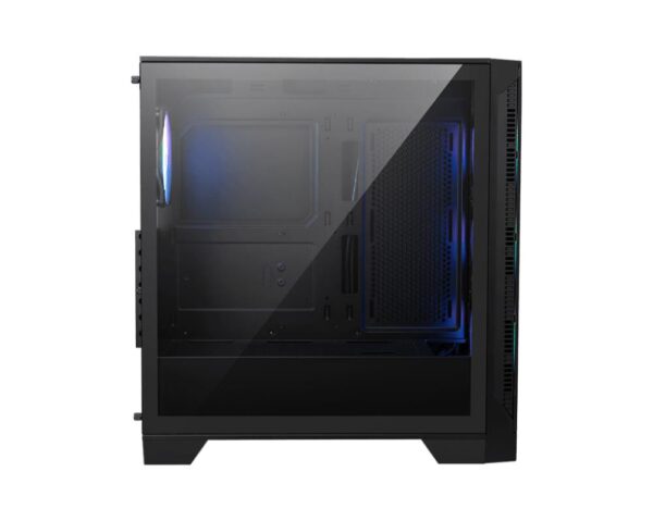 Case|MSI|MAG FORGE 321R AIRFLOW|MidiTower|Case product features Transparent panel|ATX|MicroATX|MiniITX|Colour Black|MAGFORGE321RAIRFLOW - Image 4