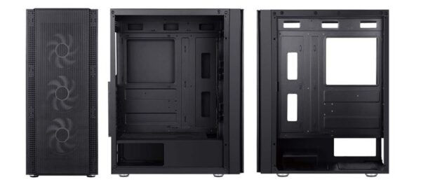 Case|GOLDEN TIGER|Raider SK-2|MidiTower|Not included|ATX|Colour Black|RAIDERSK2 - Image 2