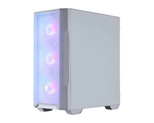 Case|MSI|MAG FORGE M100R / WHITE|Micro|Not included|MicroATX|MiniITX|Colour White|MAGFORGEM100RWHITE - Image 2