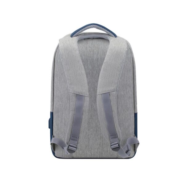 NB CASE ANTI-THEFT 15.6"/7562 GREY/DARK BLUE RIVACASE - Image 2