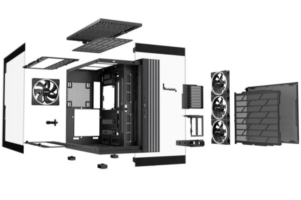 Case|BE QUIET|LIGHT BASE 900 FX|Tower|Case product features Transparent panel|ATX|EATX|MicroATX|MiniITX|XL-ATX|Colour Black|BGW71 - Image 2