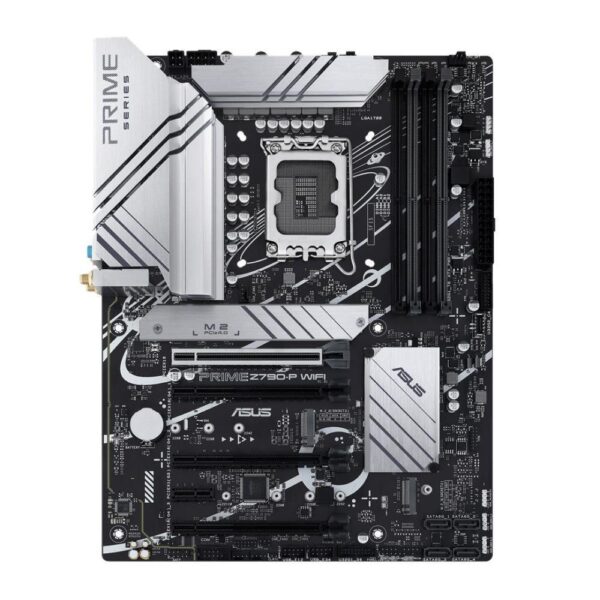 Mainboard|ASUS|Intel Z790|LGA1700|ATX|Memory DDR5|Memory slots 4|1xPCI-Express 3.0 1x|3xPCI-Express 4.0 16x|1xPCI-Express 5.0 16x|3xM.2|1xHDMI|1xDisplayPort|4xUSB 2.0|3xUSB 3.2|1xUSB-C|1xPS/2|1xRJ45|3xAudio port|PRIMEZ790-PWIFI - Image 6