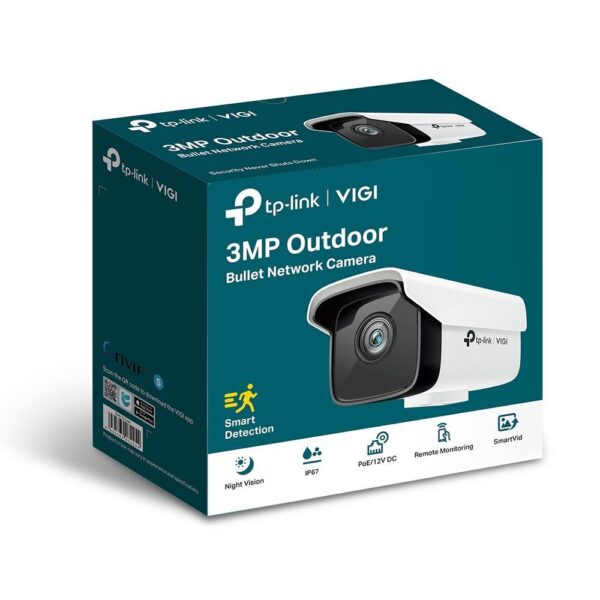 NET CAMERA BULLET H.265 3MP/VIGI C300HP-4 TP-LINK - Image 3