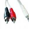 CABLE AUDIO 3.5MM TO 2RCA 5M/CCA-458-5M GEMBIRD