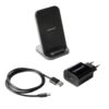 MOBILE CHARGER WRL STAND QC3.0/BLACK BSA2 7410620 INTENSO - Image 3