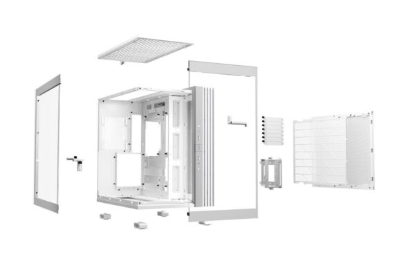 Case|BE QUIET|LIGHT BASE 600 DX|Tower|Case product features Transparent panel|ATX|MicroATX|MiniITX|Colour White|BGW66 - Image 2