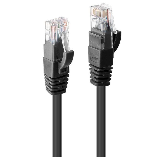 CABLE CAT6 U/UTP 0.5M/BLACK 48076 LINDY - Image 2