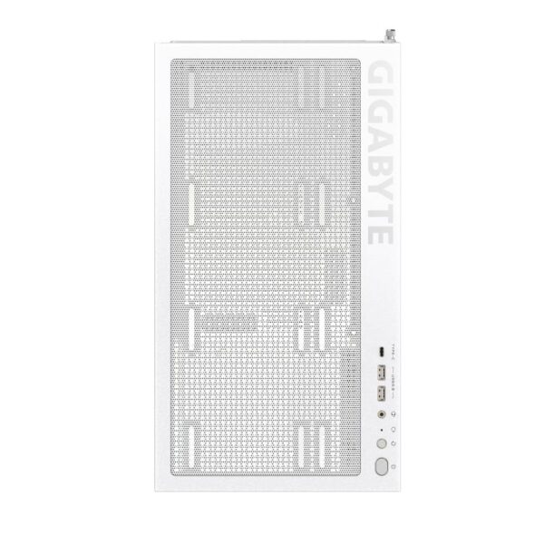 Case|GIGABYTE|MidiTower|Case product features Transparent panel|ATX|MicroATX|MiniITX|Colour White|GB-C500PIST - Image 5