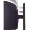 Monitor|LG|34GS95QE-B|34"|Gaming/Curved|Panel OLED|3440x1440|21:9|240Hz|Matte|0.03 ms|Swivel|Height adjustable|Tilt|Colour Black|34GS95QE-B - Image 4