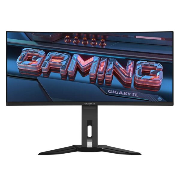 LCD Monitor|GIGABYTE|MO34WQC2 EK|34"|Gaming/Curved/21 : 9|Panel OLED|3440x1440|21:9|0.03 ms|Speakers|MO34WQC2EK - Image 2