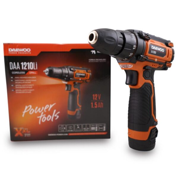 CORDLESS DRILL 12V 1.5AH/DAA 1210LI DAEWOO - Image 5