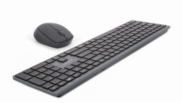 KEYBOARD +MOUSE WRL ENG/SLIM KBS-ECLIPSE-M500 GEMBIRD - Image 2
