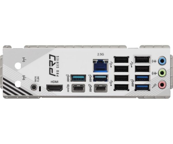 Mainboard|ASROCK|AMD B850|SAM5|ATX|Memory DDR5|Memory slots 4|1xPCI-Express 4.0 16x|1xPCI-Express 5.0 16x|1xM.2|1xHDMI|1xAudio-In|1xAudio-Out|1xMicrophone|6xUSB 2.0|5xUSB 3.2|1xUSB-C|1xRJ45|B850PRORS - Image 6