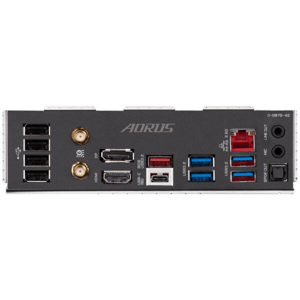 Mainboard|GIGABYTE|Intel B760 Express|LGA1700|ATX|Memory DDR4|Memory slots 4|2xPCI-Express 3.0 16x|1xPCI-Express 4.0 16x|3xM.2|1xHDMI|1xDisplayPort|4xUSB 2.0|5xUSB 3.2|1xUSB-C|1xOptical S/PDIF|1xRJ45|2xAudio port|B760AELITEAXDDR4 - Image 6