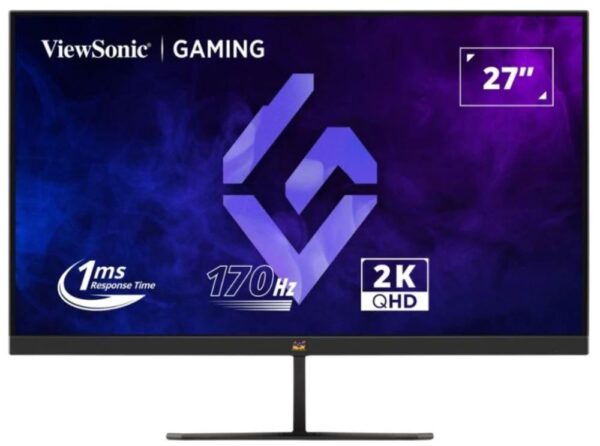 LCD Monitor|VIEWSONIC|VX2758A-2K-PRO|27"|Gaming|Panel IPS|2560x1440|16:9|170Hz|Matte|1 ms|Tilt|Colour Black|VX2758A-2K-PRO