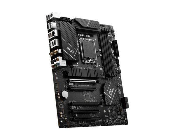 Mainboard|MSI|Intel B760 Express|LGA1700|ATX|Memory DDR4|Memory slots 4|5xPCI-Express 5.0 16x|2xM.2|1xHDMI|1xDisplayPort|4xUSB 2.0|2xUSB 3.2|1xUSB-C|1xPS/2|1xOptical S/PDIF|1xRJ45|5xAudio port|PROB760-PWIFIDDR4 - Image 4