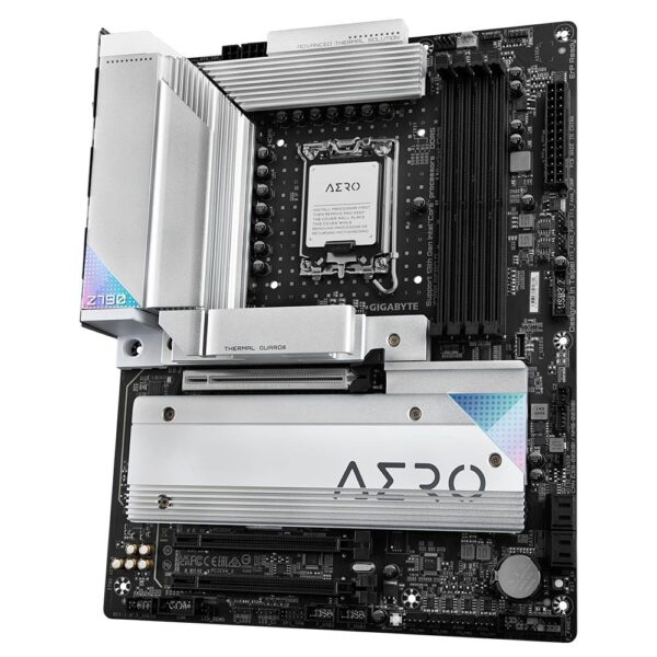 Mainboard|GIGABYTE|Intel Z790|LGA1700|ATX|Memory DDR5|Memory slots 4|2xPCI-Express 4.0 16x|1xPCI-Express 5.0 16x|5xM.2|1xHDMI|1xDisplayPort|2xUSB 2.0|6xUSB 3.2|2xUSB-C|1xOptical S/PDIF|1xRJ45|2xAudio port|Z790AEROG1.0 - Image 5