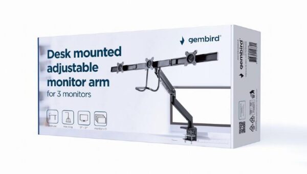 DISPLAY ACC MOUNTING ARM/17-27" MA-DA3-03 GEMBIRD - Image 6