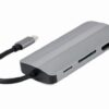 I/O ADAPTER USB-C TO HDMI/USB3/8IN1 A-CM-COMBO8-02 GEMBIRD - Image 2