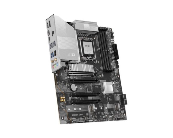 Mainboard|MSI|Intel Z890|LGA1851|ATX|Memory DDR5|Memory slots 4|1xPCI-Express 3.0 1x|2xPCI-Express 4.0 4x	|1xPCI-Express 5.0 16x|3xM.2|1xHDMI|1xDisplayPort|4xUSB 2.0|2xUSB 3.0|1xUSB-C|1xUSB-C w/Thunderbolt|3xAudio port|PROZ890-SWIFI - Image 4