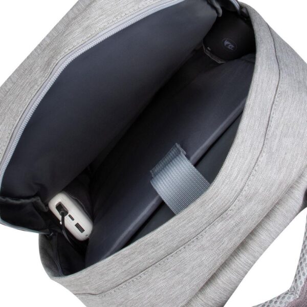 NB CASE ANTI-THEFT 15.6"/7562 GREY/MOCHA RIVACASE - Image 5