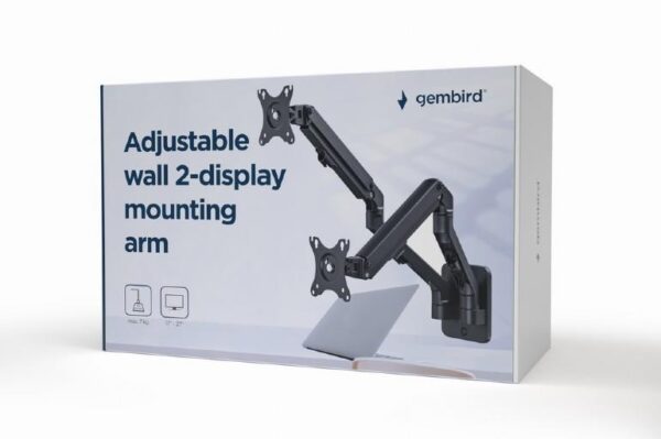 DISPLAY ACC MOUNTING ARM 27"/MA-WA2-01 GEMBIRD - Image 3