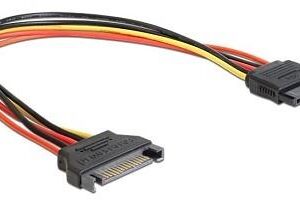 CABLE POWER EXTENSION SATA/0.3M CC-SATAMF-01 GEMBIRD