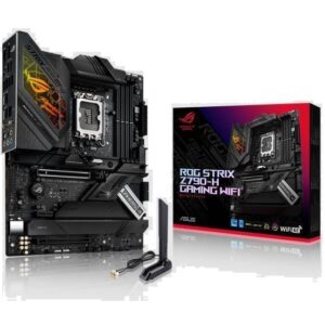 Mainboard|ASUS|Intel Z790|LGA1700|ATX|Memory DDR5|Memory slots 4|1xPCI-Express 3.0 1x|1xPCI-Express 4.0 16x|1xPCI-Express 5.0 16x|4xM.2|1xHDMI|1xDisplayPort|2xUSB 2.0|6xUSB 3.2|2xUSB-C|1xOptical S/PDIF|1xRJ45|5xAudio port|STRIXZ790-HGAMINGWIFI