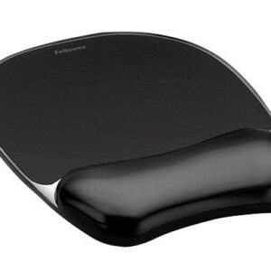 MOUSE PAD CRYSTAL GEL/BLACK 9112101 FELLOWES