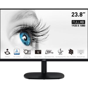 LCD Monitor|MSI|PRO MP245V|23.8"|Business|Panel VA|1920x1080|16:9|100Hz|1 ms|Tilt|PROMP245V