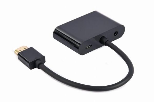 I/O ADAPTER HDMI TO HDMI/VGA/A-HDMIM-HDMIFVGAF-01 GEMBIRD - Image 2