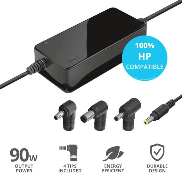 NB ACC AC ADAPTER 90W MAXO//HP BLACK 23393 TRUST - Image 4