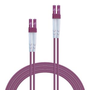 CABLE FIBRE OPTIC LC/LC OM4/15M 46345 LINDY