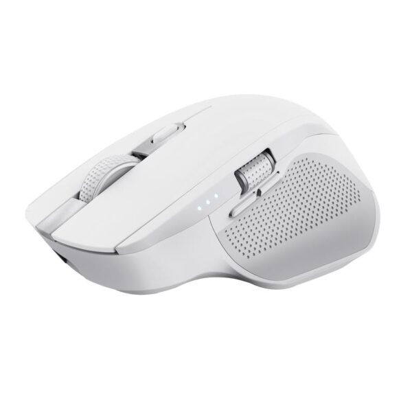 MOUSE USB OPTICAL WRL OZAA+/MULTI-CONNECT WHT 24935 TRUST - Image 3