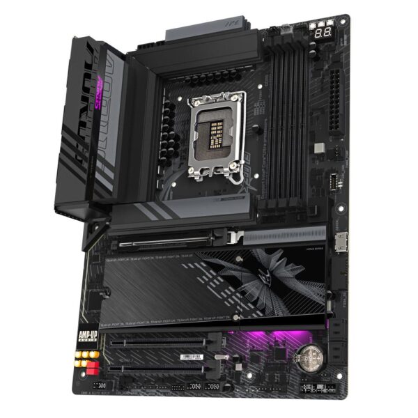 Mainboard|GIGABYTE|Intel Z890|LGA1851|ATX|Memory DDR5|Memory slots 4|2xPCI-Express 4.0 4x	|1xPCI-Express 5.0 16x|4xM.2|1xDisplayPort|4xUSB 2.0|5xUSB 3.2|1xUSB-C w/Thunderbolt|1xOptical S/PDIF|1xRJ45|2xAudio port|Z890AELITEWIFI71.0 - Image 4