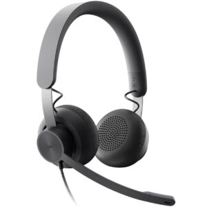 HEADSET ZONE WIRED/DARK GREY 981-000875 LOGITECH