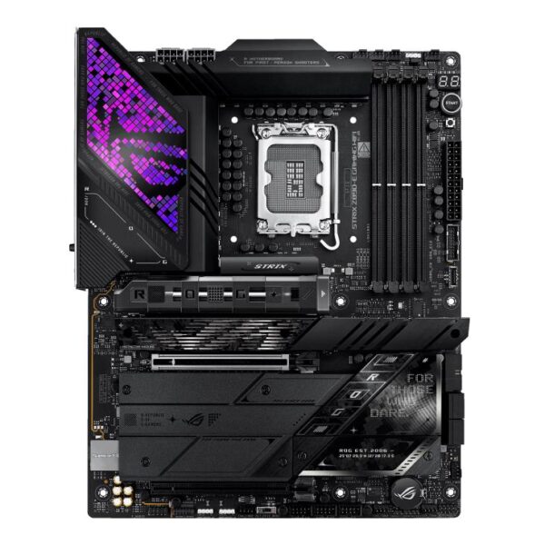 Mainboard|ASUS|Intel Z890|LGA1851|ATX|Memory DDR5|Memory slots 4|1xPCI-Express 4.0 16x|1xPCI-Express 5.0 16x|7xM.2|1xHDMI|1xDisplayPort|1xAudio-In|1xAudio-Out|3xUSB 3.0|7xUSB 3.1|2xUSB-C|2xUSB-C w/Thunderbolt|1xOptical S/PDIF|1xRJ45|ROGSTRIXZ890-EGAMWIFI - Image 2
