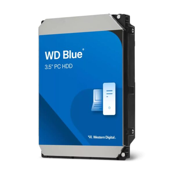 HDD|WESTERN DIGITAL|Blue|4TB|SATA|256 MB|5400 rpm|3,5"|WD40EZAX - Image 2