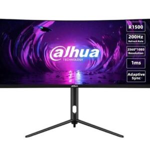 LCD Monitor|DAHUA|DHI-LM30-E330CA|30"|Gaming/Curved/21 : 9|Panel VA|2560x1080|21:9|200Hz|1 ms|Swivel|Tilt|Colour Black|LM30-E330CA