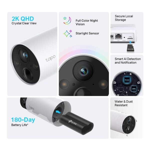 WRL CAMERA SMART H.264/TAPO C420S2 TP-LINK - Image 2