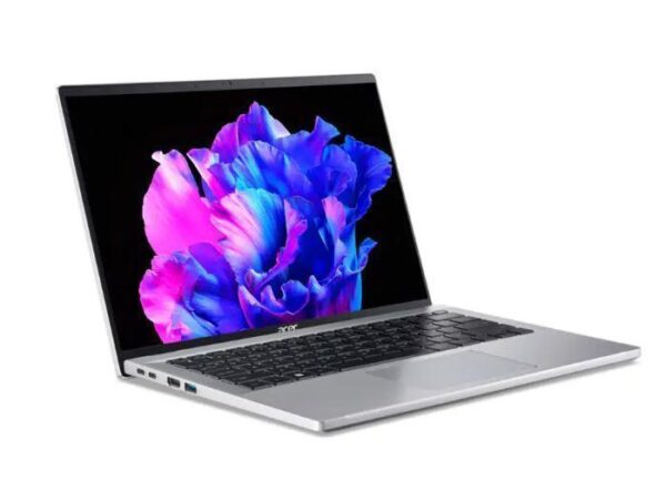 Notebook|ACER|Swift|SFG14-71-580Y|CPU  Core i5|i5-1335U|1300 MHz|14"|2880x1800|RAM 16GB|LPDDR5|SSD 512GB|Iris Xe Graphics|Integrated|ENG|Card Reader microSD|Windows 11 Home|Pure Silver|1.32 kg|NX.KMZEL.003 - Image 3