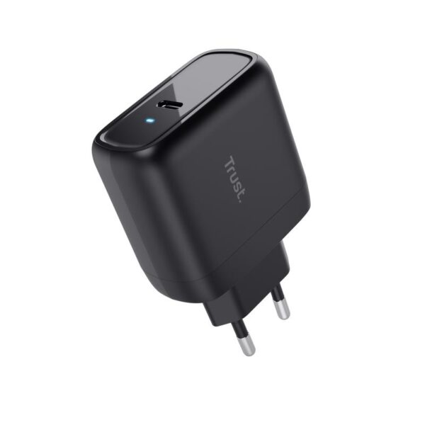 MOBILE CHARGER WALL MAXO 65W/USB-C BLACK 24817 TRUST - Image 2