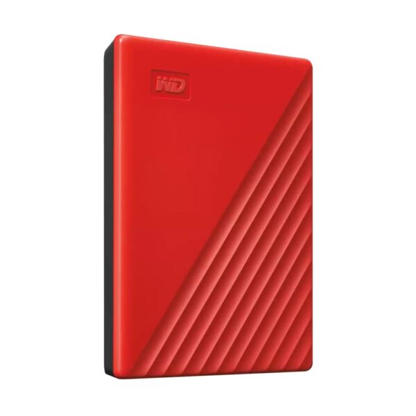 External HDD|WESTERN DIGITAL|My Passport|2TB|USB 2.0|USB 3.0|USB 3.2|Colour Red|WDBYVG0020BRD-WESN - Image 5