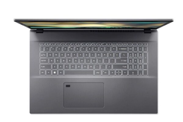 Notebook|ACER|Aspire|A517-53-55E2|CPU  Core i5|i5-12450H|2000 MHz|17.3"|1920x1080|RAM 16GB|DDR4|SSD 1TB|Intel UHD Graphics|Integrated|ENG|Windows 11 Home|Steel Grey|2.2 kg|NX.KQBEL.003 - Image 4