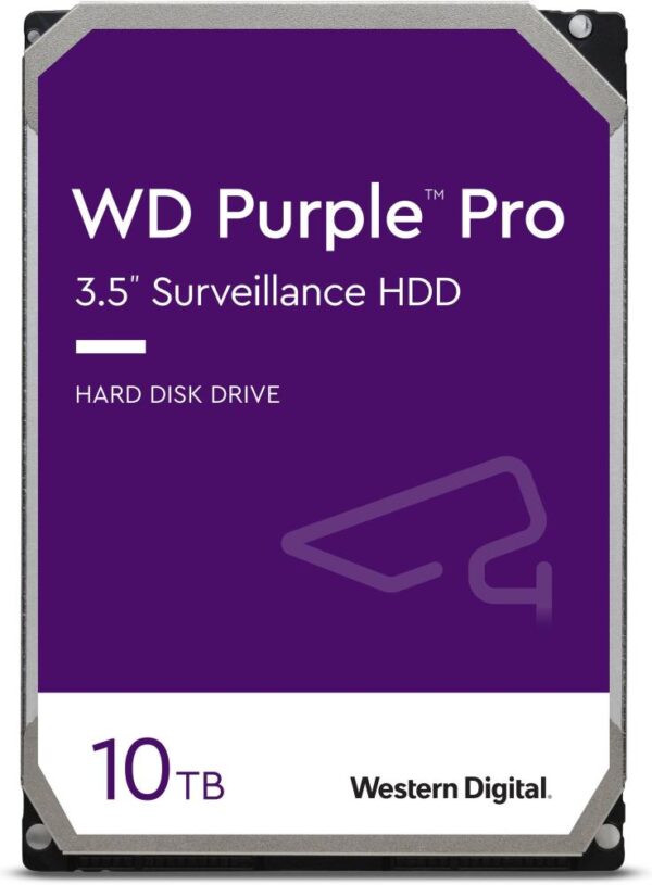 HDD|WESTERN DIGITAL|Purple|10TB|256 MB|7200 rpm|3,5"|WD101PURP - Image 2