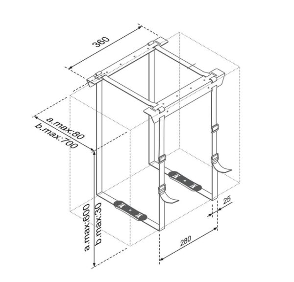 PC ACC DESK MOUNT 20KG/CPU-D025BLACK NEOMOUNTS - Image 3